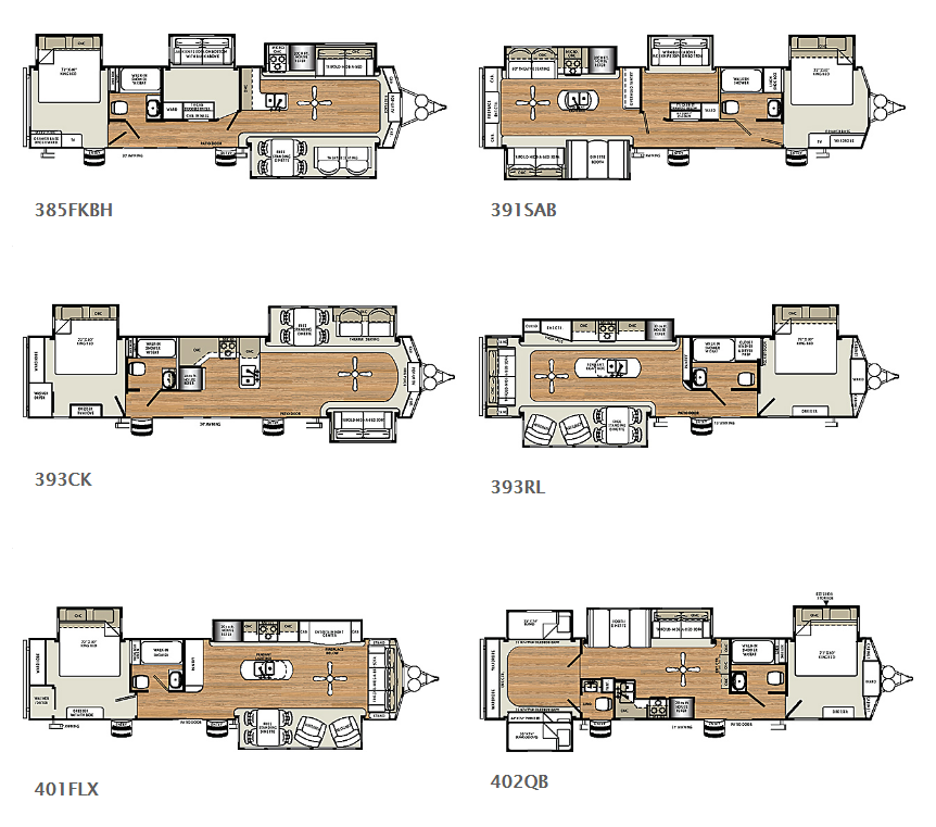 sierra destination trailer floorplans